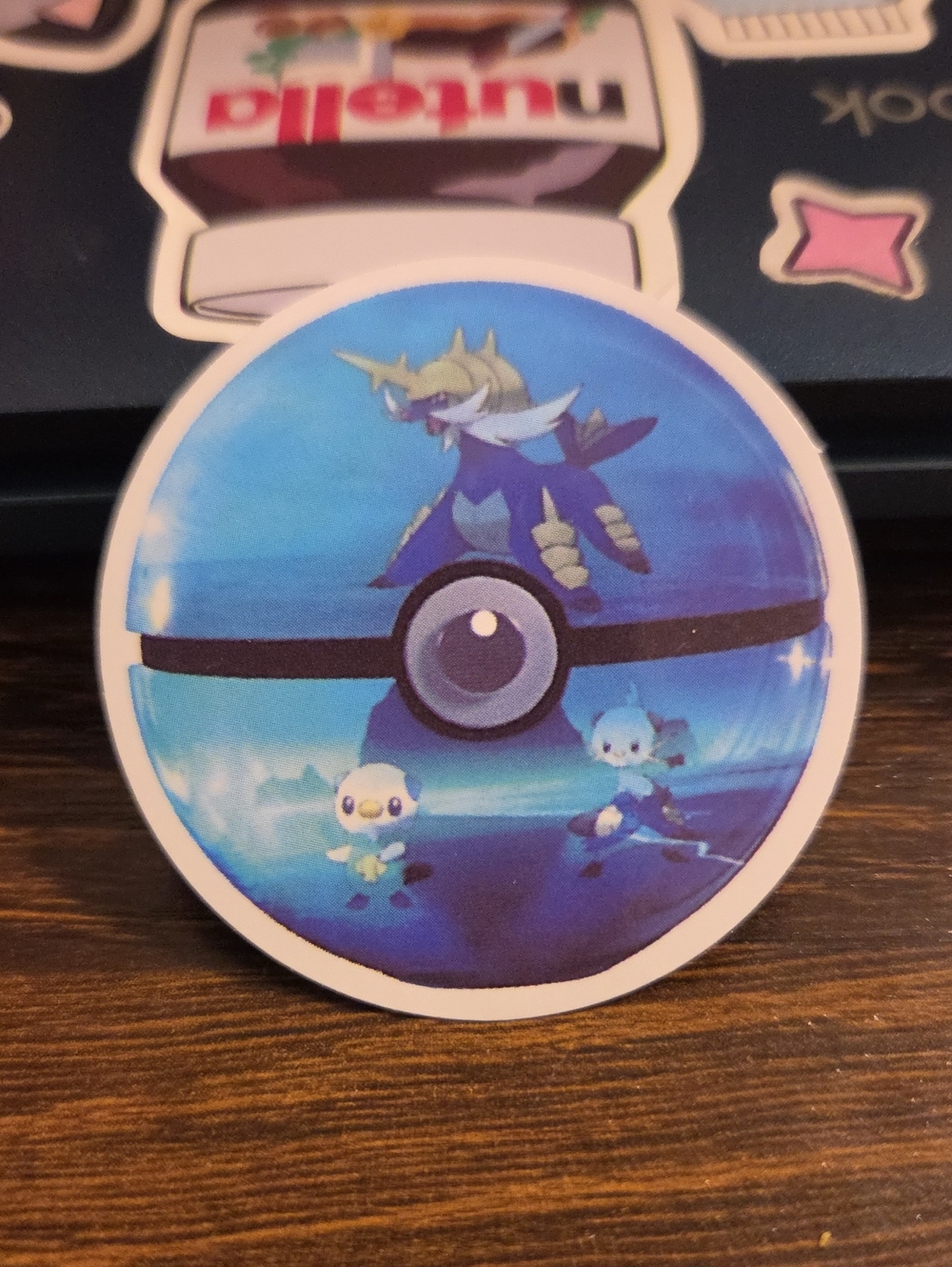 Blue Small Pets Accessory Sticker - Branded Design